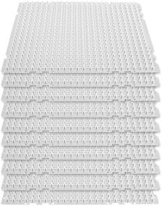 10Pcs Pet Repellent Mat,Anti Cat Mat,Cat Scat Mat with Spikes,Indoor Cat Scat Mat,Spike Mats,Outdoor Cat Scat Mats,Clear Scat Mat,Soft Pet Spikes for Sofa Door Balcony Patio