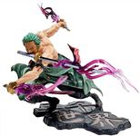 Asoucou Zoro Figure, Anime Action Figure Roronoa Zoro Three Thousand World Anime Statue Doll Sculpture Figure Realistic Anime Character Model Ornament