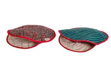 Aksobha Microwave Friendly Cotton Roti, Chapatti Rumal Cover Set With Tripal Layer to Keep Roti Warm & Fresh