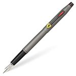 CROSS Scuderia Ferrari Classic Century - Titanium Grey Satin Lacquer Fountain Pen, Fine Nib incl. Premium Gift Box