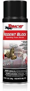 Tomcat Rodent Block Expanding Foam Barrier, Fills Gaps to Keep Mice From Entering the Home, 12 oz.