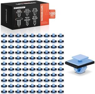 A-Premium 20 PCS Fender Flare Rocker Door Car Retainer Fastener Push Pin Clips Compatible with Hyundai Elantra Santa Fe Tucson Veloster Kona Palisade Venue Nexo, Kia Soul Sportage NIRO Seltos - 14mm