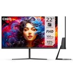 CHiQ 22F650, 22 Inch Monitor, PC Monitor, FHD(1920x1080), 100Hz, Ultra Slim, AMD FreeSync, 99% sRGB, HDMI, VGA, 2024 New