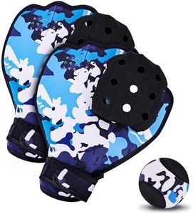 FUTESI Water Baseball Ball and Gloves Set for Pool & Beach Games-for Beach Games & Swimming Pool Toys,1PC Water Bouncing Ball with 2PCS Catch Mitts,One Size Ambidextrous Design (Blue)