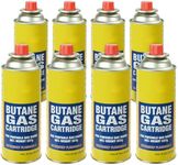 ASAB Pack of 8 Butane Gas Canisters