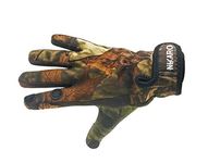 Nikaro Neoprene Camo Glove for Paintballing Fishing Photographing Outdoor Activities (L)