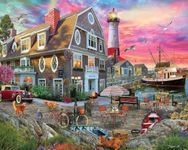 White Mountain Puzzles - Harbor Inn - 1000 Piece Jigsaw Puzzle