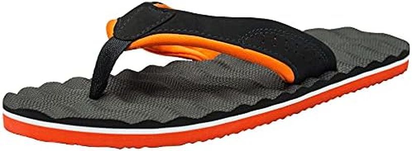 Alpine Swiss Joel Men’s Flip Flops | Lightweight Thong Sandals | Comfortable EVA Anti-Slip Insole | Beach & Indoor Outdoor Shoes 11