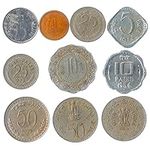 India 10 Mixed Coins | Rupees | Pai