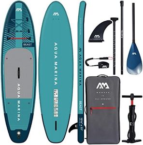 Aqua Marina BEAST 10ft6in Premium Inflatable Stand Up Paddle Board (iSUP) Package, 320 cm Length