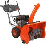 YARDMAX YB6770 26 in. 212 cc Two-stage Self-propelled Gas Snow Blower with Push-button Electric Start and Headlight