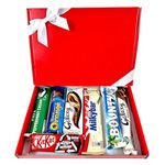 The Ultimate Chocolate Gift For All Your Special Occasions | 7-bars Chocolate Gift Set | Letterbox Gifts | Birthday Hamper | Milkybar | Galaxy | Terry Orange | Kitkat |