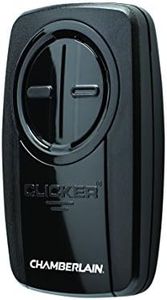 Chamberlain KLIK5U-BK2 Garage Door Opener, Universal Remote Control, Black - Quantity 1