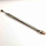 PremierAdapter Replacement 12 Sections Telescopic Aerial Antenna FM 75 Unbal for Tivoli Audio Model One, Two, Three, Musicsystem Radio, Roberts ecologic 4 / rd60 / Vintage Silver [AR42]