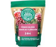 Gaia Green 2-8-4 Power Bloom - great for bigger flowers, more tomatoes, and healthier plants