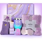 Birthday Blanket Gifts for Women, Pamper Gifts Set for Women, Birthday Gifts for Her, Bath Set for Women, Birthday Gifts Sets for Women Best Friends Sister Mum Bestie