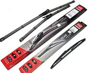 HQ AUTOMOTIVE Windscreen Wiper Blades 3pcs Kit - Fits for FORD Grand C-MAX MK2 2010-up - Wiper Blades for My Car, Car Wiper Blades, Window Wiper - Essential for Clear Vision Model: ADR52-923|HQ16J