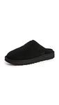 UGG Men's Classic Slip-on Slipper, Black, Numeric_12