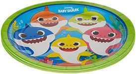 Amscan Baby Shark Paper Dinner Plat