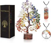 YATSKIA Chakra Crystal Tree - Handm