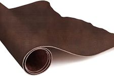 ELW Genuine Leather Vegetable Tanned 8-9 oz. (3.2-3.6mm) Size 12"x24" in Distressed Brown Full Grain Veg Tan Leather AB Grade Cowhide, Heavy Weight, Tooling, Carving, DIY, Holster, Stamping