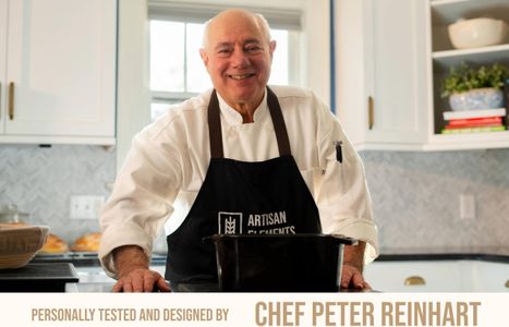 KooK Enameled Cast Iron Dutch Oven, Black – Heavy Duty Casserole