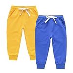 IjnUhb Toddler Boys 2 Pack Cotton A