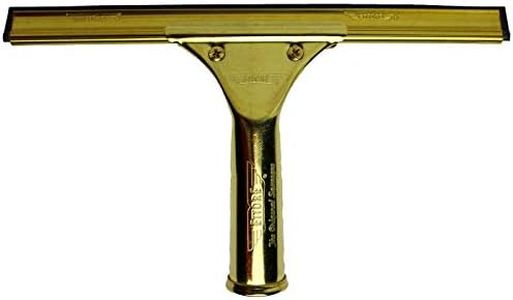 Ettore 10010 ProSeries Brass Squeegee, 10-Inch