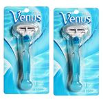 Gillette Venus Razor for Women (Pack of 2) 1 nos