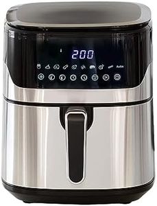 Healthy Choice 7L Air Fryer Wiz with Built-In Scales - 200°C, 9 Cooking Programs. Automatic Adjustment, 7L Capacity, Digital Touch Controls for Precise Cooking