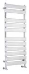 Hudson Reed HL396 Piazza | Modern Bathroom Vertical Wall Hung 11 Bar Heated Towel Rail, 1200mm x 500mm, Chrome