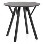 Atlantic Shopping Quest 80cm Dining Table Grey Wood