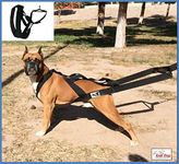 KnK Dog Supplies Big Dog Harness Padded Strong Sturdy Weight Pulling Harness Vest Large Dogs Training Quick Walking Keep Your Dog Amused and in Great Shape by draining accumulated Energy!