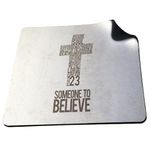 ShopQuality4U Christianity Christian Crucifix Psalm 23 soft 5mm Rubber PC Mouse Pad Mat - For Gaming Home or Office