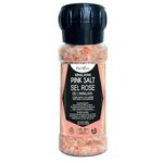 Herbion Naturals Himalayan Pink Salt Coarse Grain Grinder, 225 Grams (7.9 Ounce), Easy to Use, Supreme Quality, Purest Form Of Salt (Pack of 1)