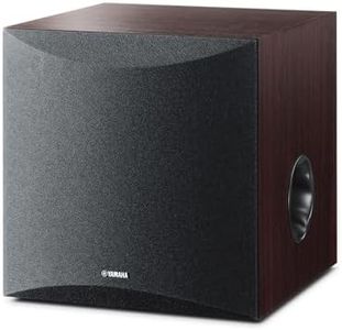 Yamaha NS-SW050 Subwoofer Speaker with Twisted Flare Port, Black