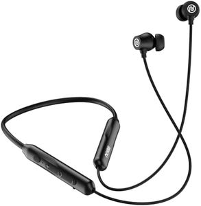 Noise Airwave Pro Bluetooth in Ear Neckband with Upto 32 dB ANC, 60H of Playtime, Dual Device Pairing, 3 Mic ENC for Calling, Low Latency(Upto 40ms), 13mm Driver (Matte Black)
