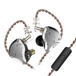 Cca Kz Zs10 Pro 4Ba+1Dd In Ear Monitor Earphone 5 Driver Hifi Metal Earbuds Headphone Noise Cancelling Iem Earphone With 2 Pin Detachable Cable - Black