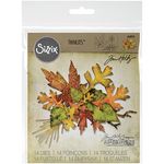 Sizzix 660955 Thinlits Die Set, Fall Foliage by Tim Holtz, 14/Pack