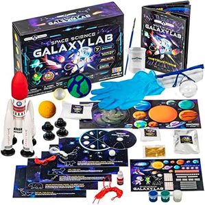Original Stationery Laboratoire des Sciences Spatiales de la Galaxie, Kit Système Solaire et Jouet Fusée pour Explorer Les Planètes - Kits Éducatifs de Sciences Cadeau de Science pour Enfants