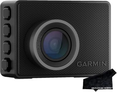 Garmin Dash Cam 47 – Caméra de conduite avec écran – Angle 140° – Enregistrement vidéo 1080p – format ultra-compact