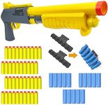 AGM MASTECH Shell-Ejecting Blaster Launcher, Fast Dart Loader, 40 Darts, 2 Cartridges, 20 Shells, Education & Party Playset for Kids & Adults5