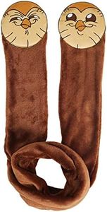 Beowyro Hooty Scarf Winter Warm Flannel Scarf Shawl with Luz Noceda Cosplay Costume Full Set for Women and Men (Medium, Hooty), Scarf