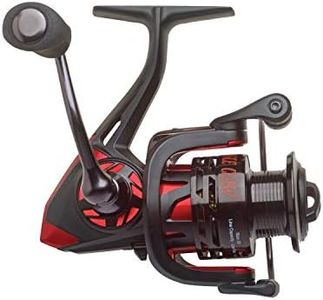 Eagle Claw Ec 2.5 Series 5.2:1 Spin Reel 9+1 Bb Sz 40, Black/Red, One Size