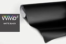 Matte Deep Black 60 Inch x 3ft Car 