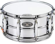 Pearl Sensitone Heritage Steel Alloy Snare Drum - 6.5 x 14-inch - Polished