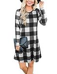 Blooming Jelly Women's Plaid Swing 