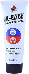 AGS SIL-Glyde 8 oz Tube - Advanced Brake Lubricant, Brake Grease/Lubricant, Brake Pad Grease, Heat Resistant, Rust & Corrosion Protector, Moisture Proof