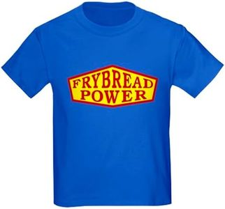 CafePress Frybread Power T Shirt Kids Dark Graphic Cotton T-Shirt Royal