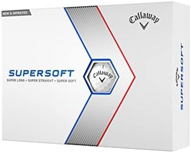 Callaway Golf Supersoft Golf Balls (2023 Version, White)